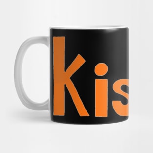 This is the word KISSES Mug